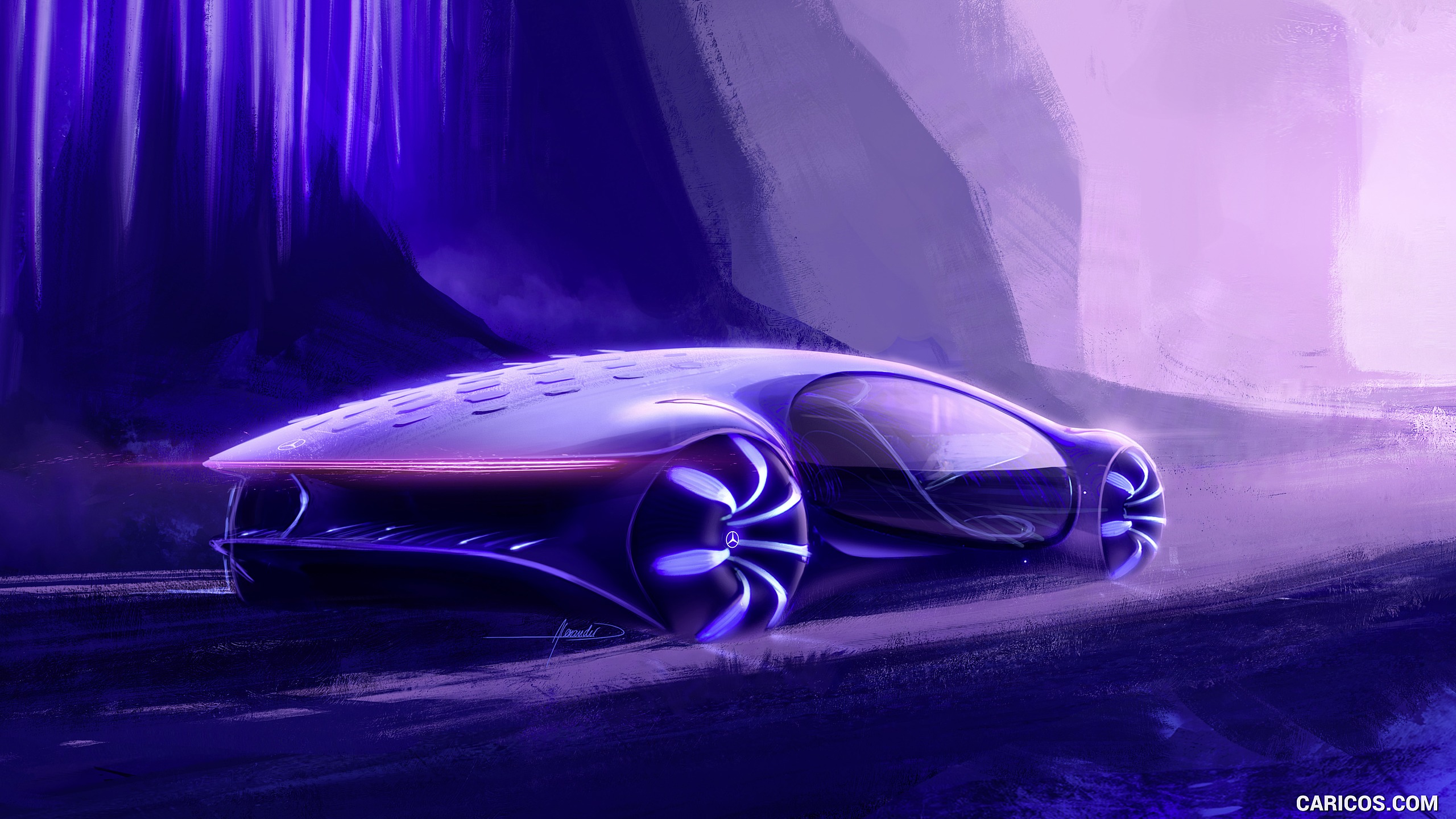 2020 Mercedes-Benz VISION AVTR Concept - Design Sketch, #42 of 60