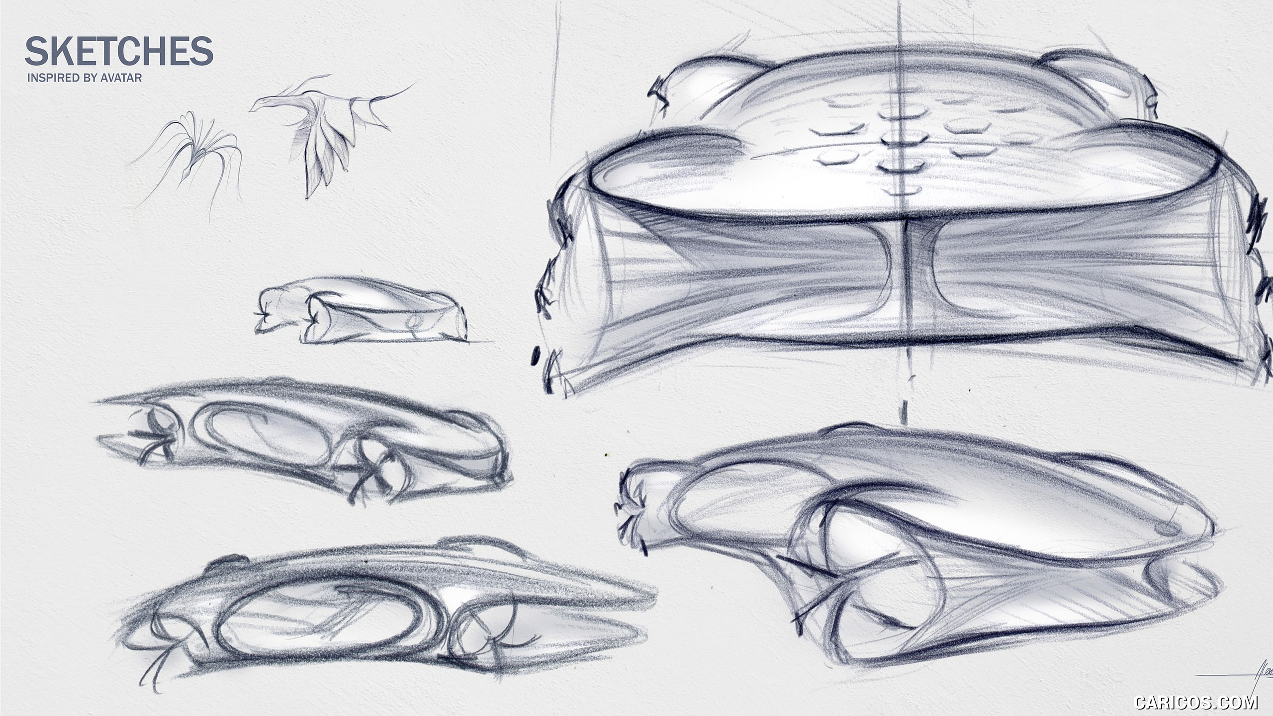 2020 Mercedes-Benz VISION AVTR Concept - Design Sketch, #46 of 60