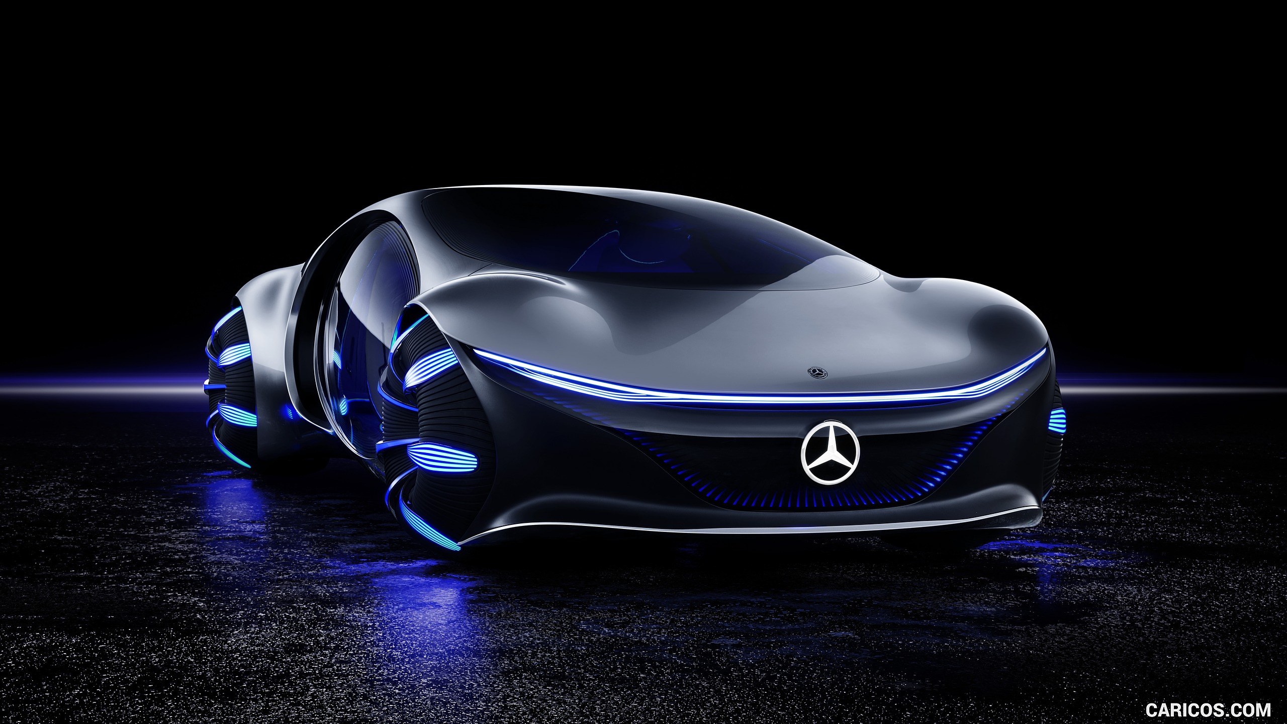 2020 Mercedes-Benz VISION AVTR Concept - Front Three-Quarter, #1 of 60