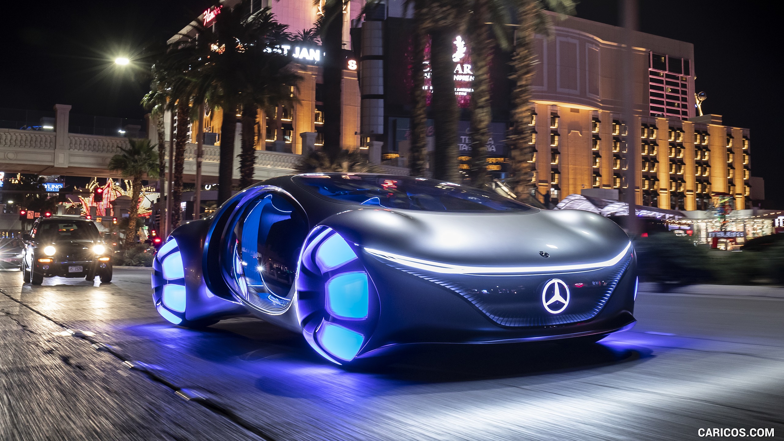 2020 Mercedes-Benz VISION AVTR Concept in Las Vegas - Front Three-Quarter, #50 of 60