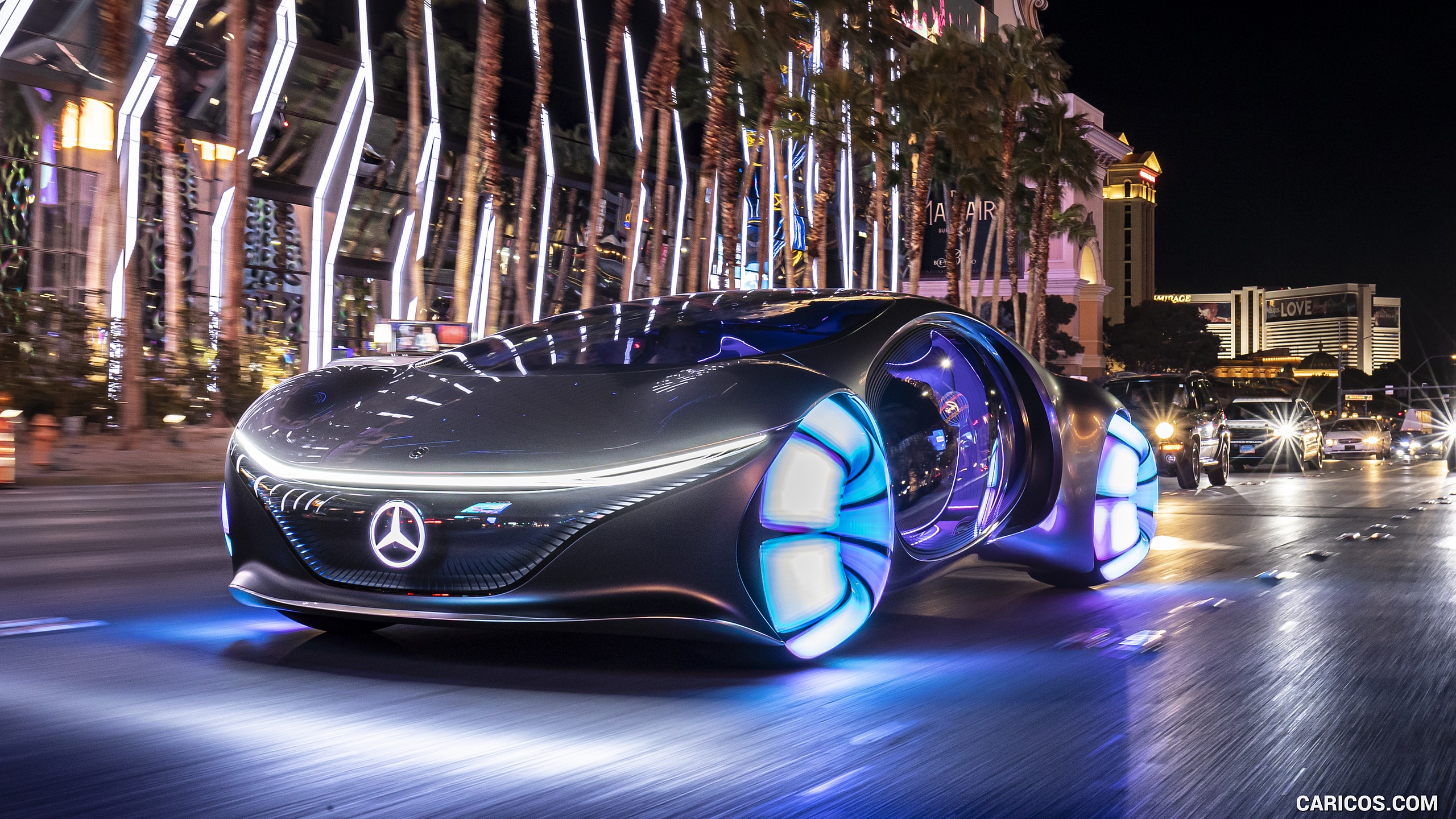 2020 Mercedes-Benz VISION AVTR Concept in Las Vegas - Front Three-Quarter, #51 of 60