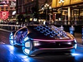 2020 Mercedes-Benz VISION AVTR Concept in Las Vegas - Rear Three-Quarter