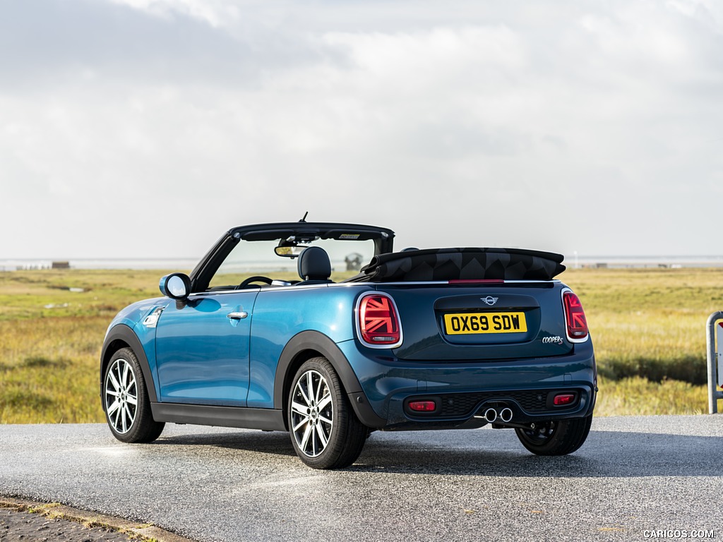 2021 MINI Convertible Sidewalk Edition - Rear Three-Quarter