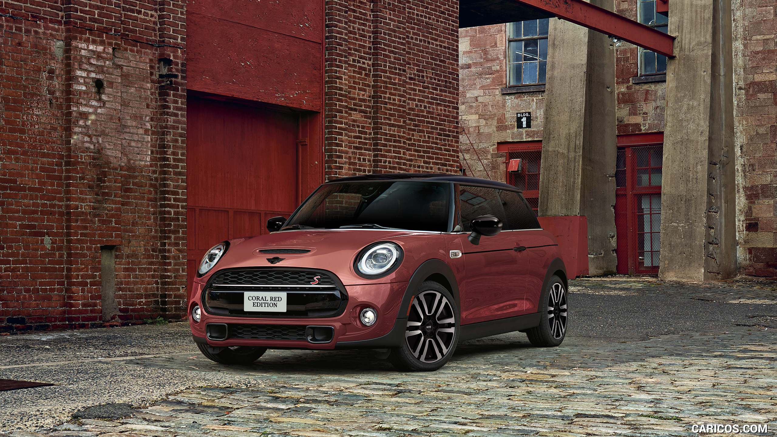 2021 MINI Coral Red Edition - Front Three-Quarter, #2 of 6