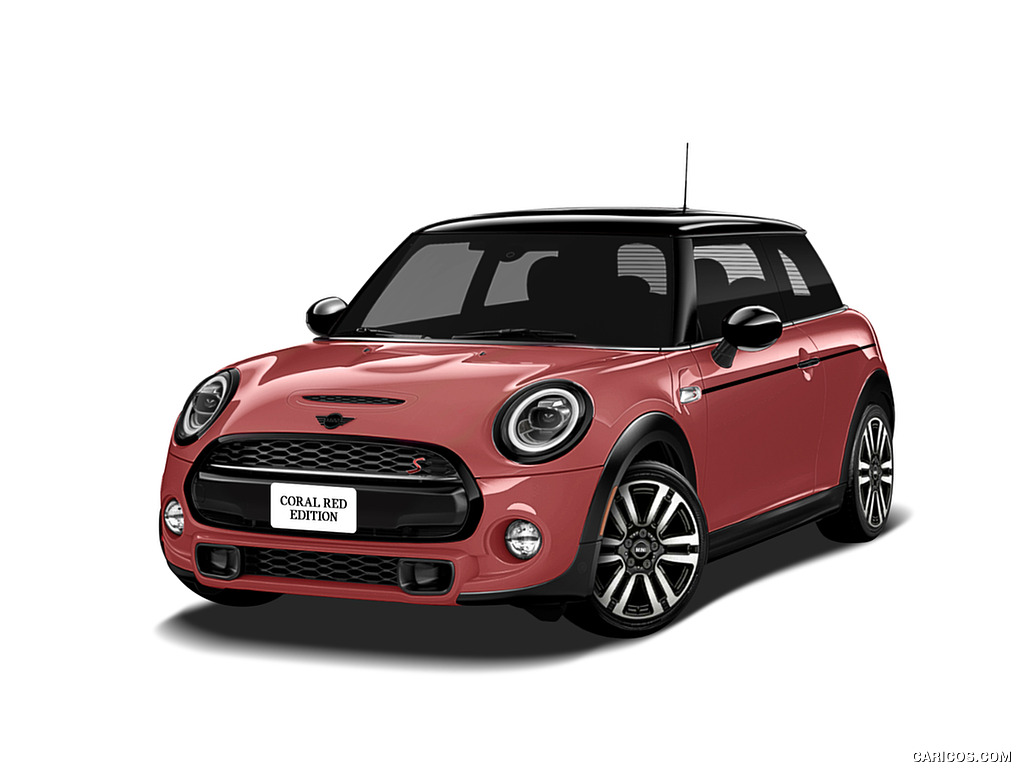 2021 MINI Coral Red Edition - Front Three-Quarter