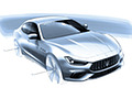 2021 Maserati Ghibli Hybrid - Design Sketch
