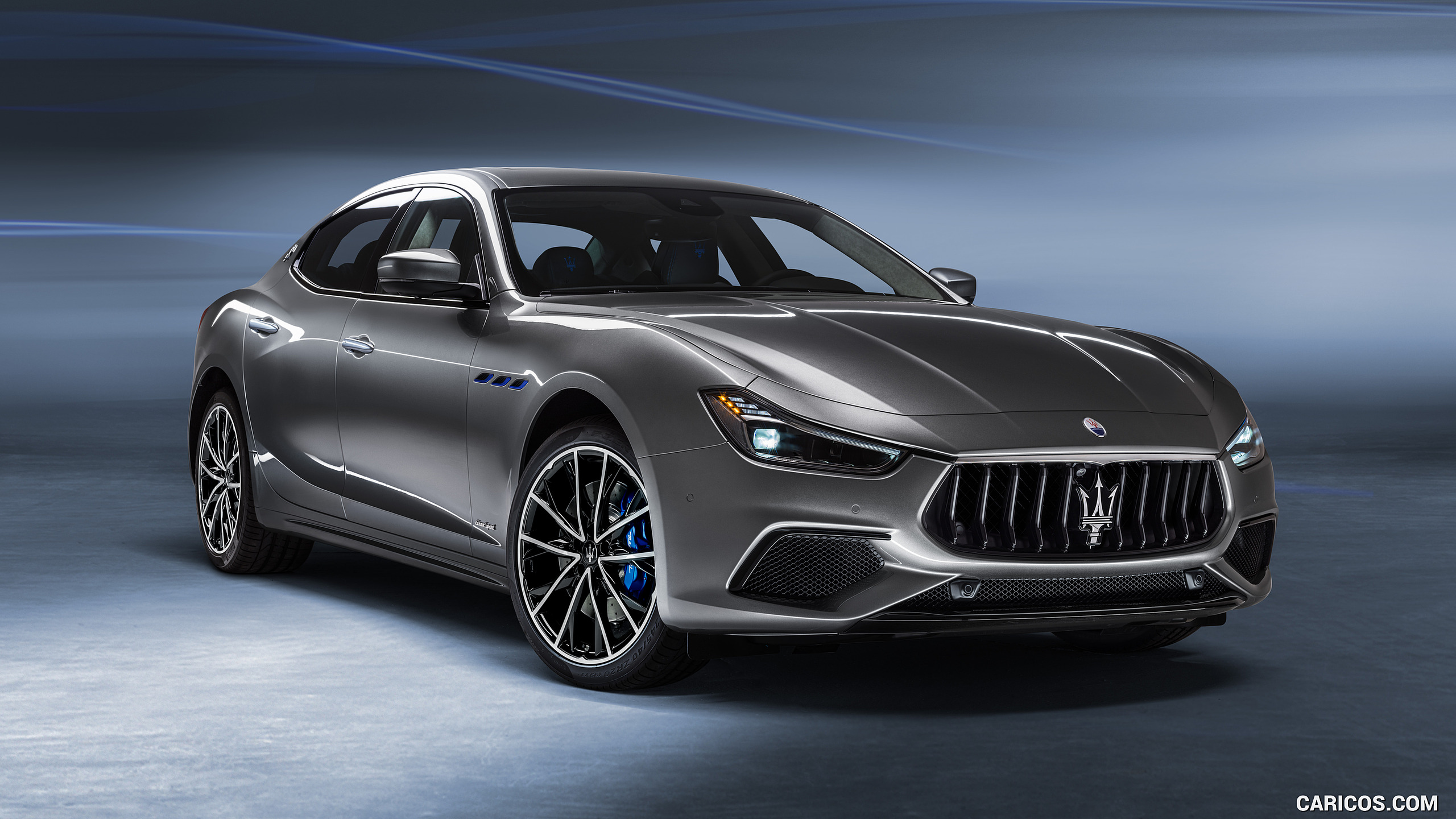 2021 Maserati Ghibli Hybrid - Front Three-Quarter, #1 of 25