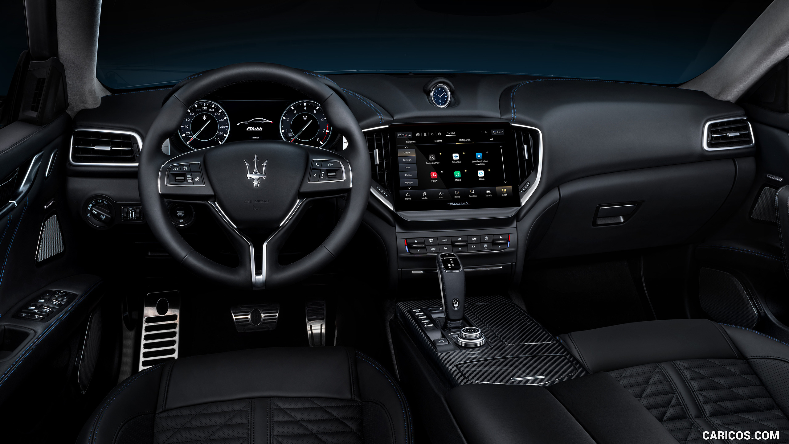 2021 Maserati Ghibli Hybrid - Interior, Cockpit, #17 of 25