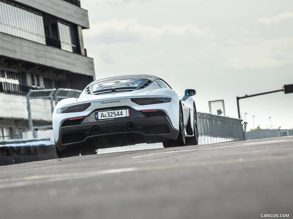 2021 Maserati MC20 (Color: Bianco Audace) - Rear