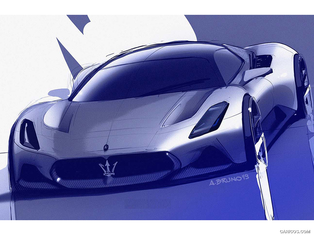 2021 Maserati MC20 - Design Sketch