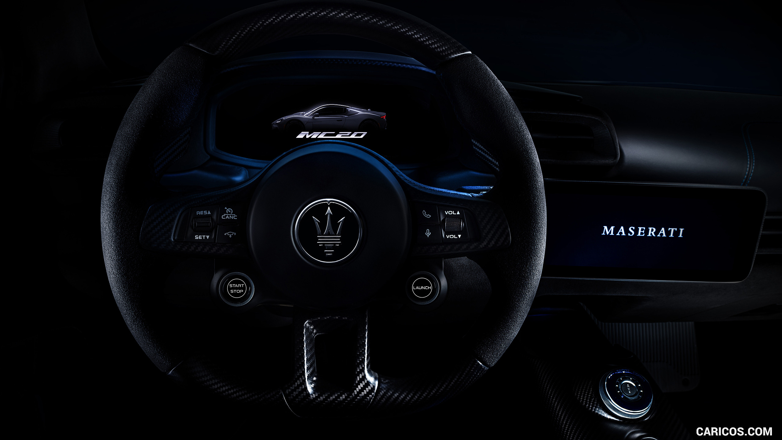 2021 Maserati MC20 - Interior, Steering Wheel, #34 of 161