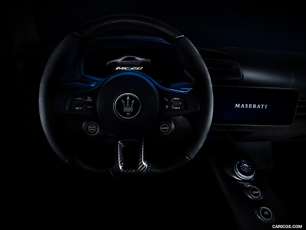 2021 Maserati MC20 - Interior, Steering Wheel