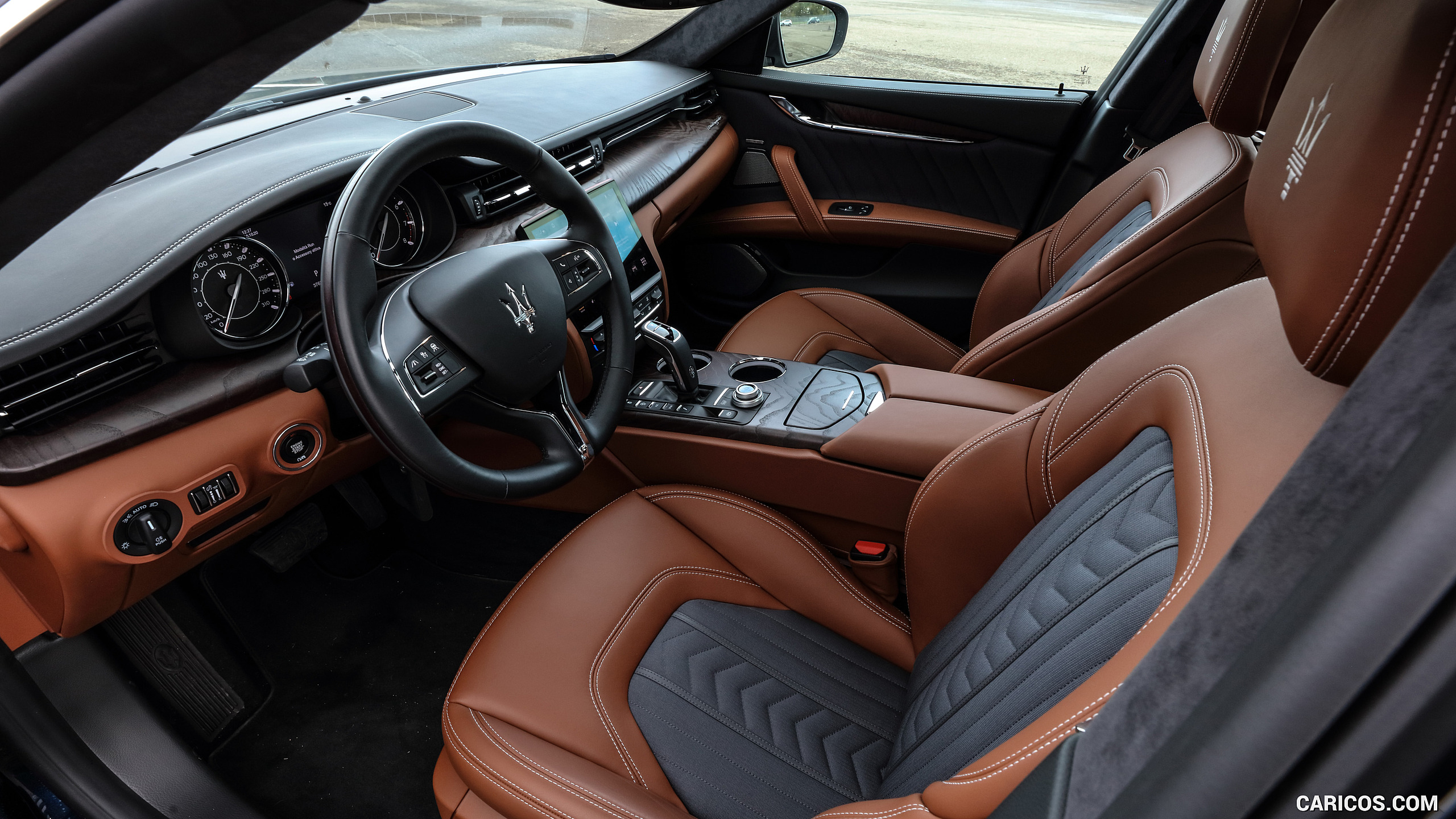 2021 Maserati Quattroporte SQ4 GranLusso - Interior, Front Seats, #17 of 18