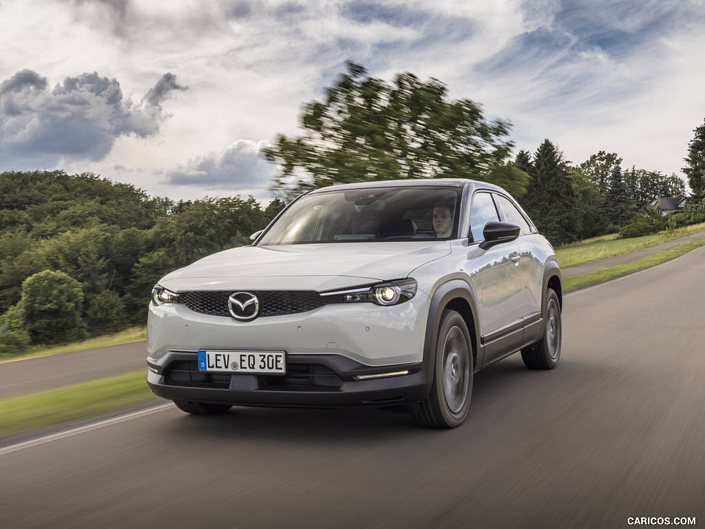 2021 Mazda MX-30 EV (Color: Ceramic White) - Front