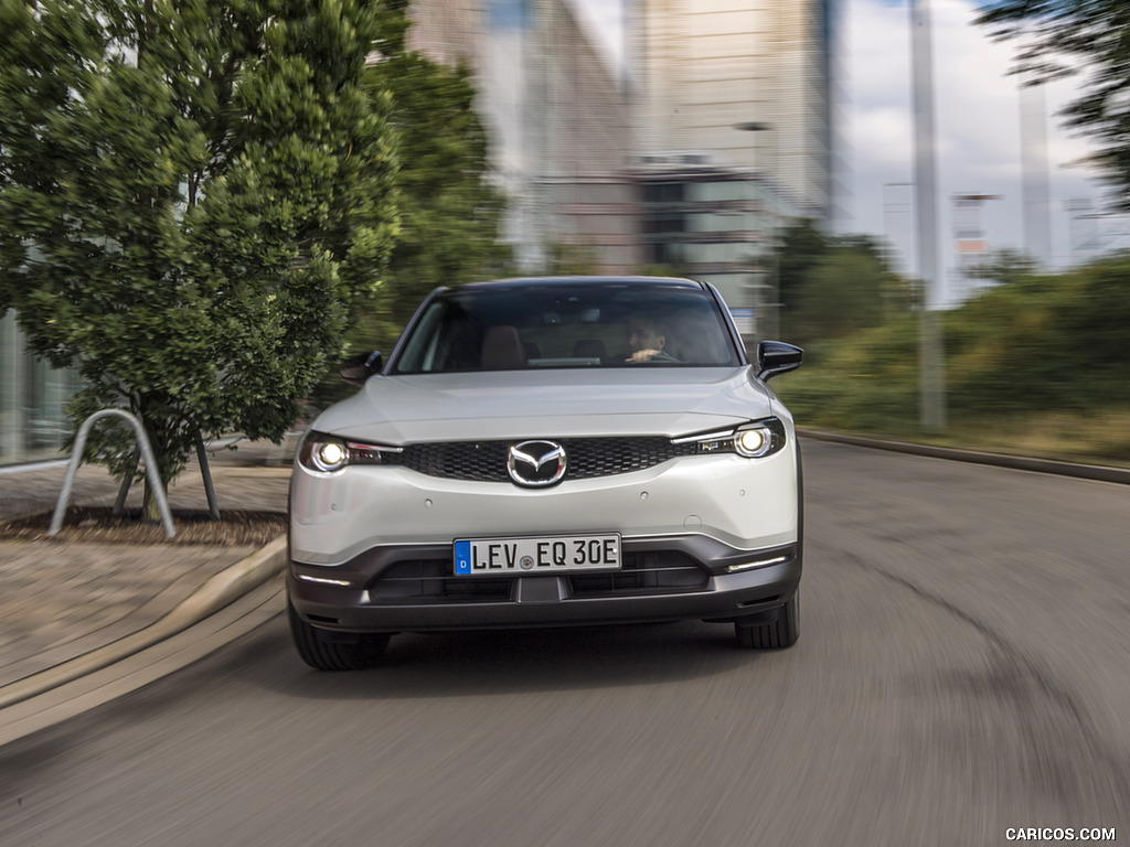 2021 Mazda MX-30 EV (Color: Ceramic White) - Front