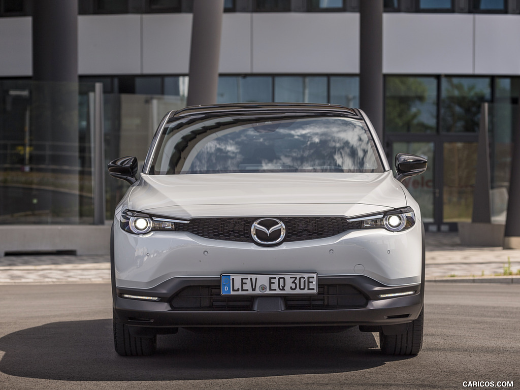 2021 Mazda MX-30 EV (Color: Ceramic White) - Front