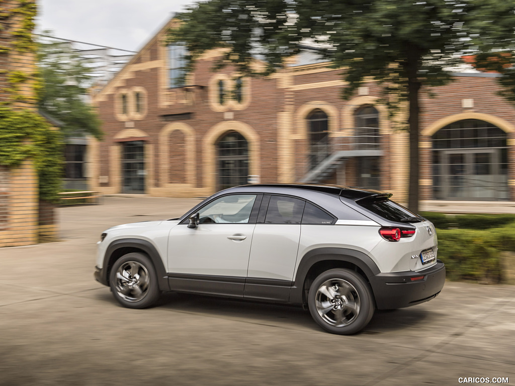 2021 Mazda MX-30 EV (Color: Ceramic White) - Side