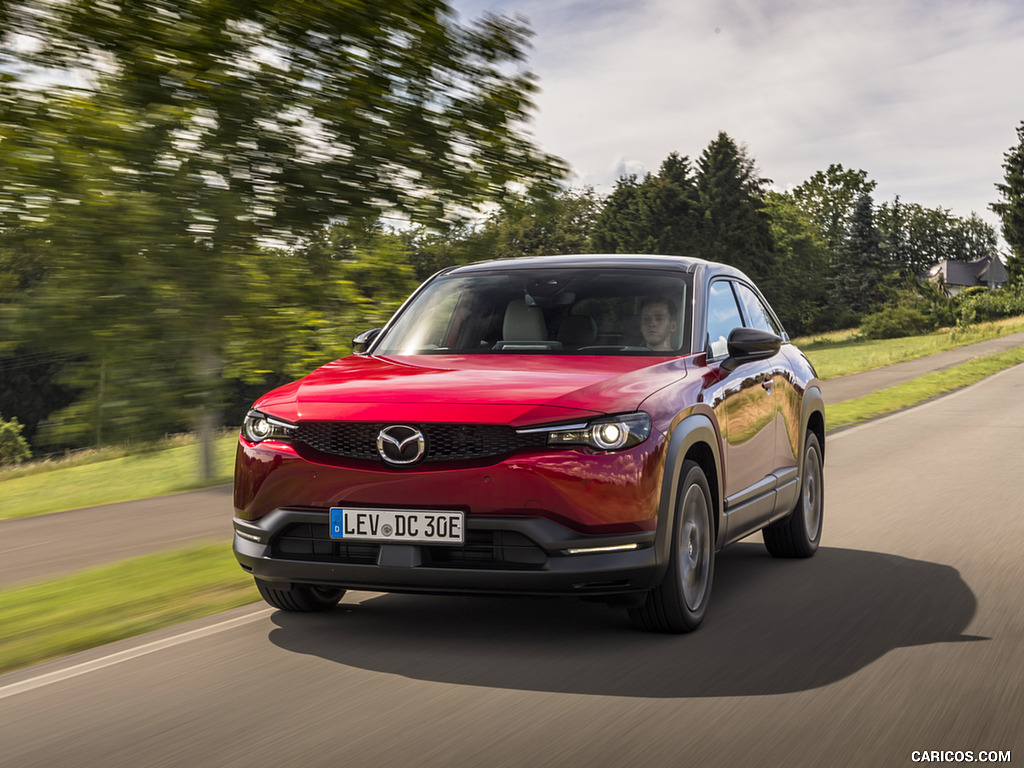 2021 Mazda MX-30 EV (Color: Soul Red Crystal) - Front