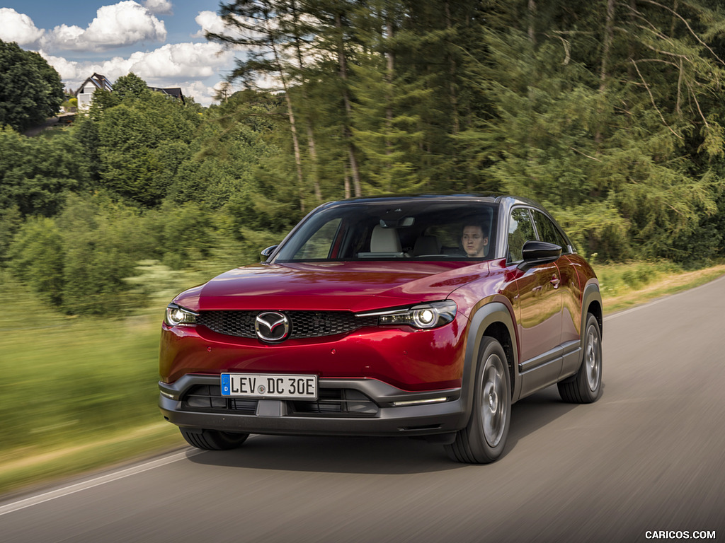 2021 Mazda MX-30 EV (Color: Soul Red Crystal) - Front