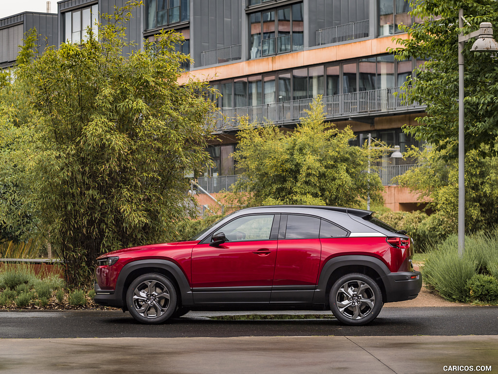 2021 Mazda MX-30 EV (Color: Soul Red Crystal) - Side