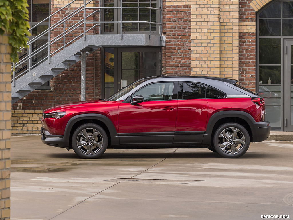 2021 Mazda MX-30 EV (Color: Soul Red Crystal) - Side