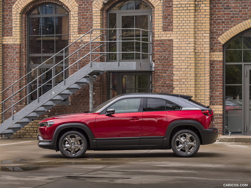 2021 Mazda MX-30 EV (Color: Soul Red Crystal) - Side