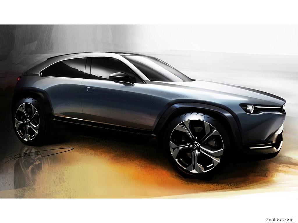 2021 Mazda MX-30 EV - Design Sketch