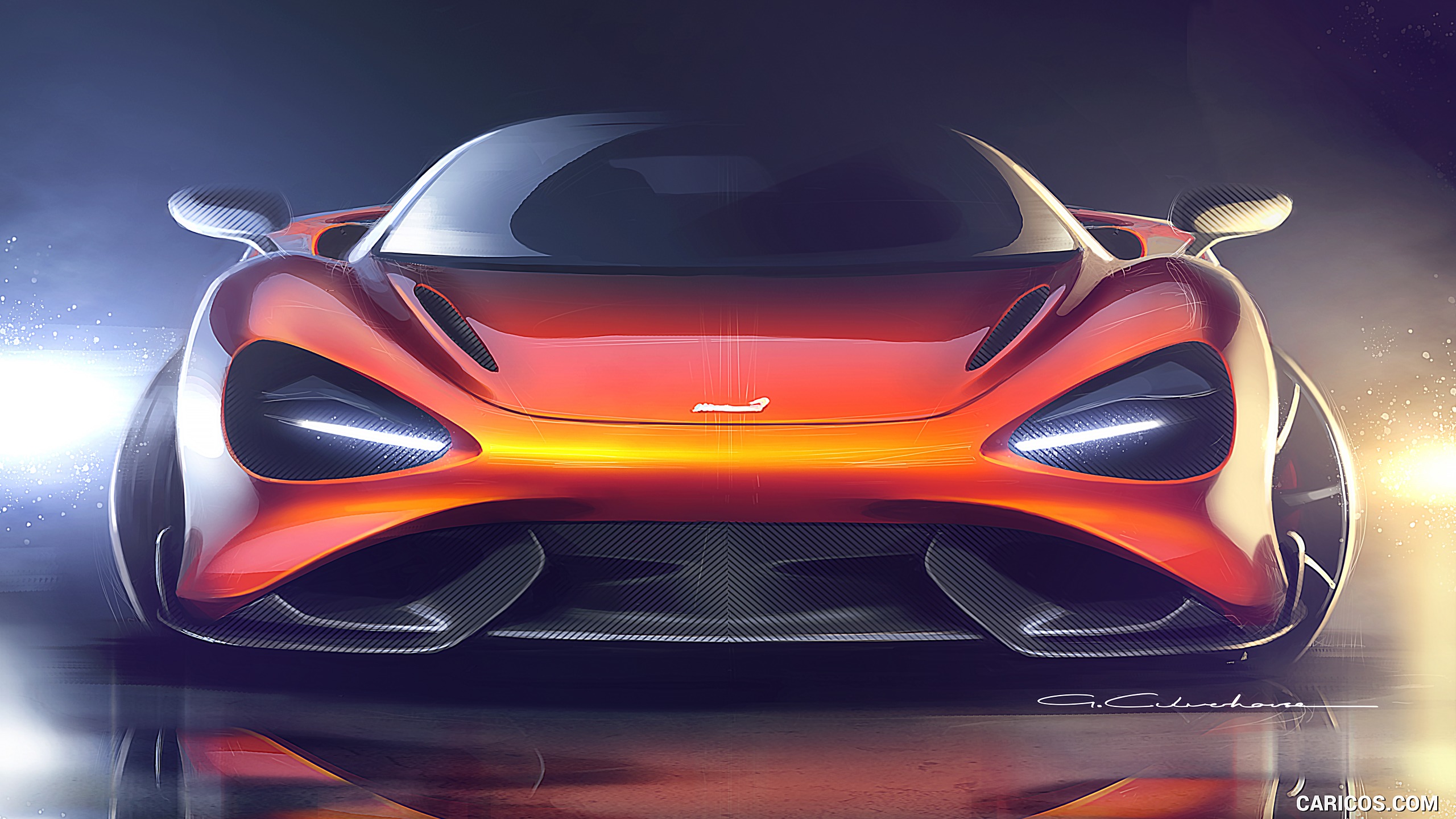 2021 McLaren 765LT - Design Sketch, #33 of 159