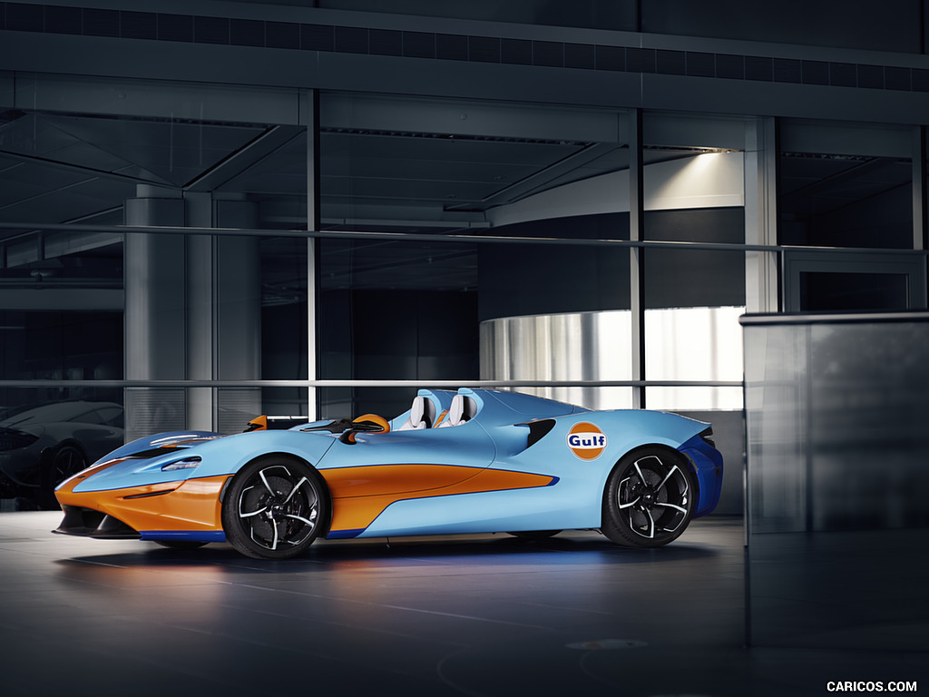 2021 McLaren Elva Gulf Theme by MSO - Side