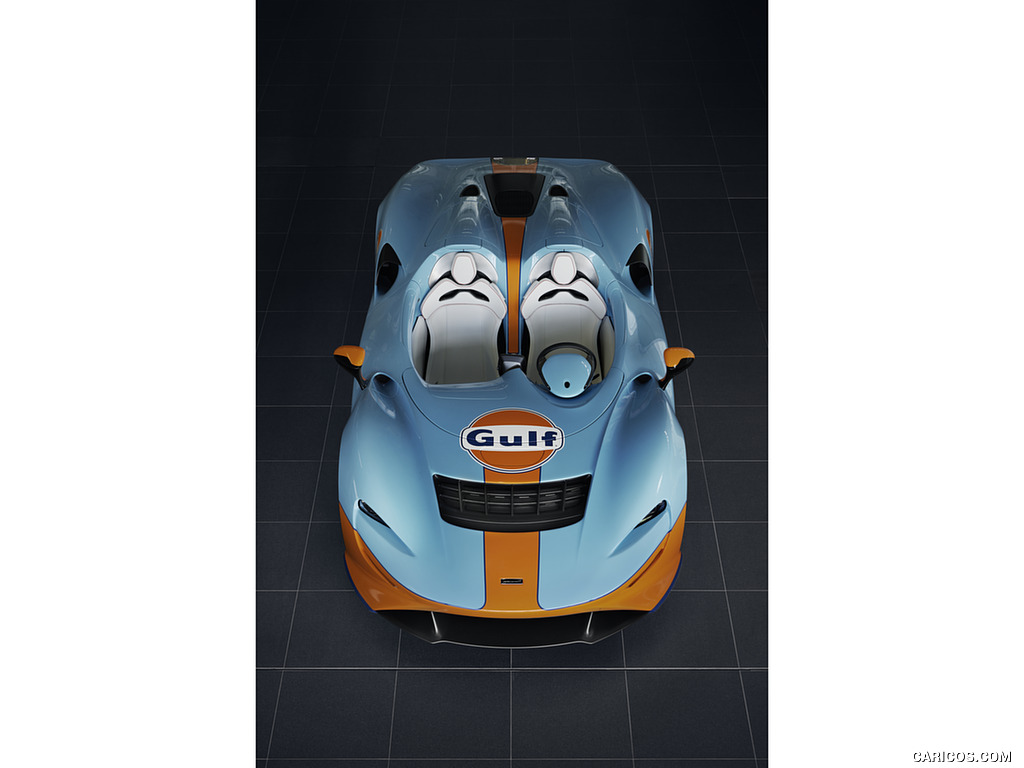 2021 McLaren Elva Gulf Theme by MSO - Top