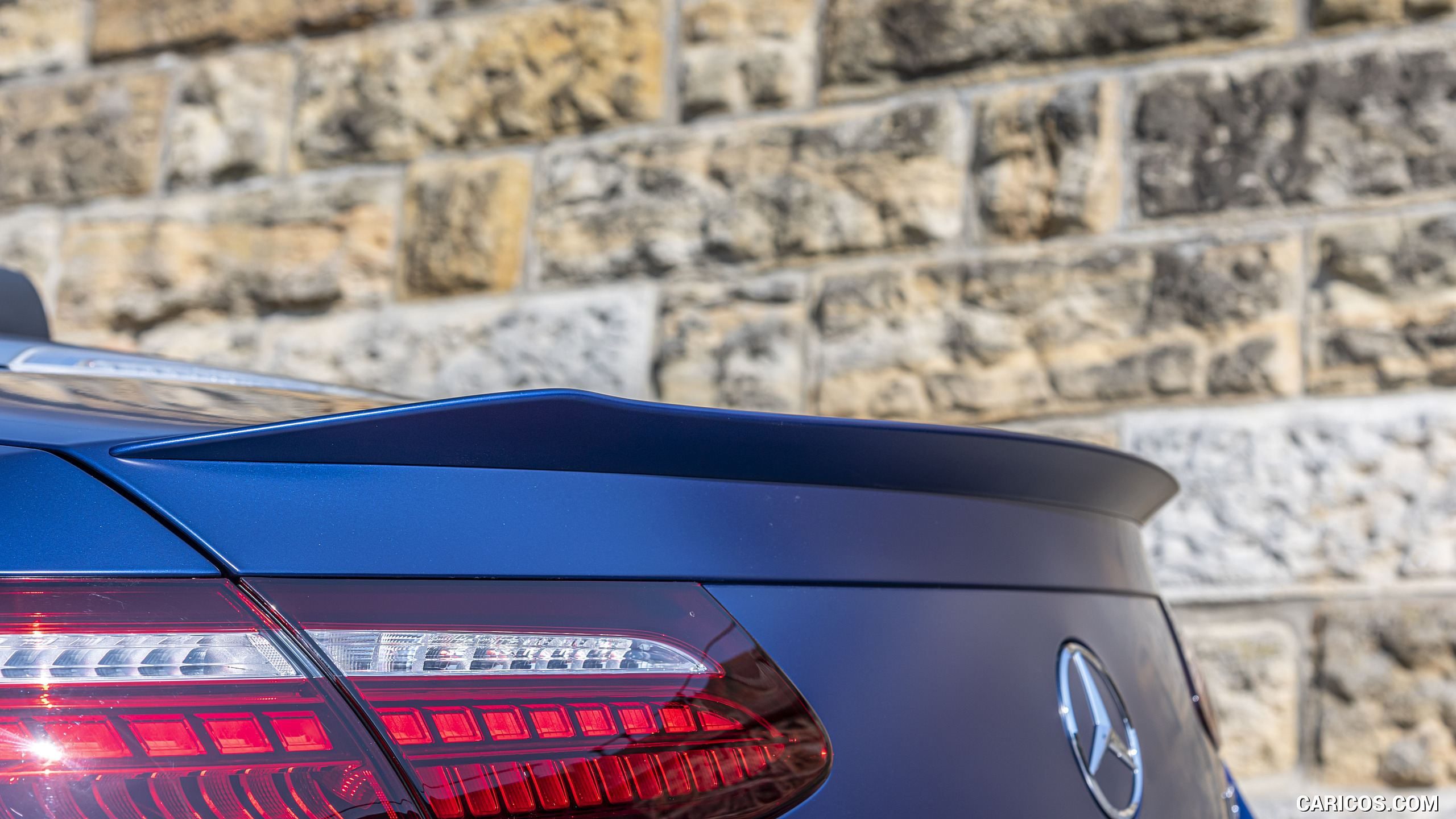 2021 Mercedes-AMG E 53 4MATIC+ Cabriolet (Color: Magno Brilliant Blue) - Spoiler, #63 of 166