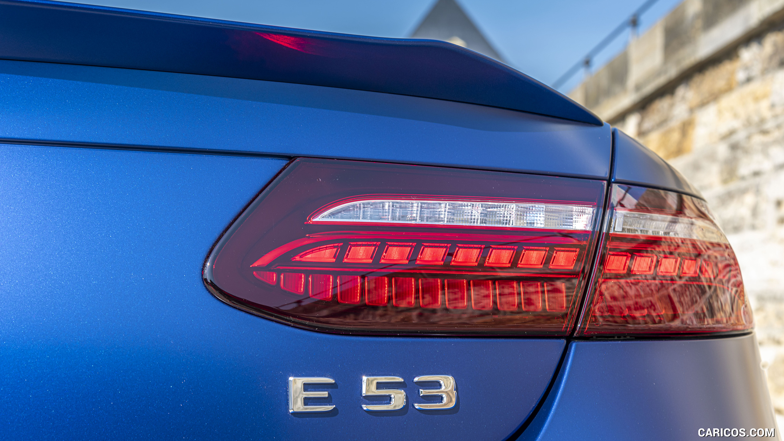2021 Mercedes-AMG E 53 4MATIC+ Cabriolet (Color: Magno Brilliant Blue) - Tail Light, #65 of 166