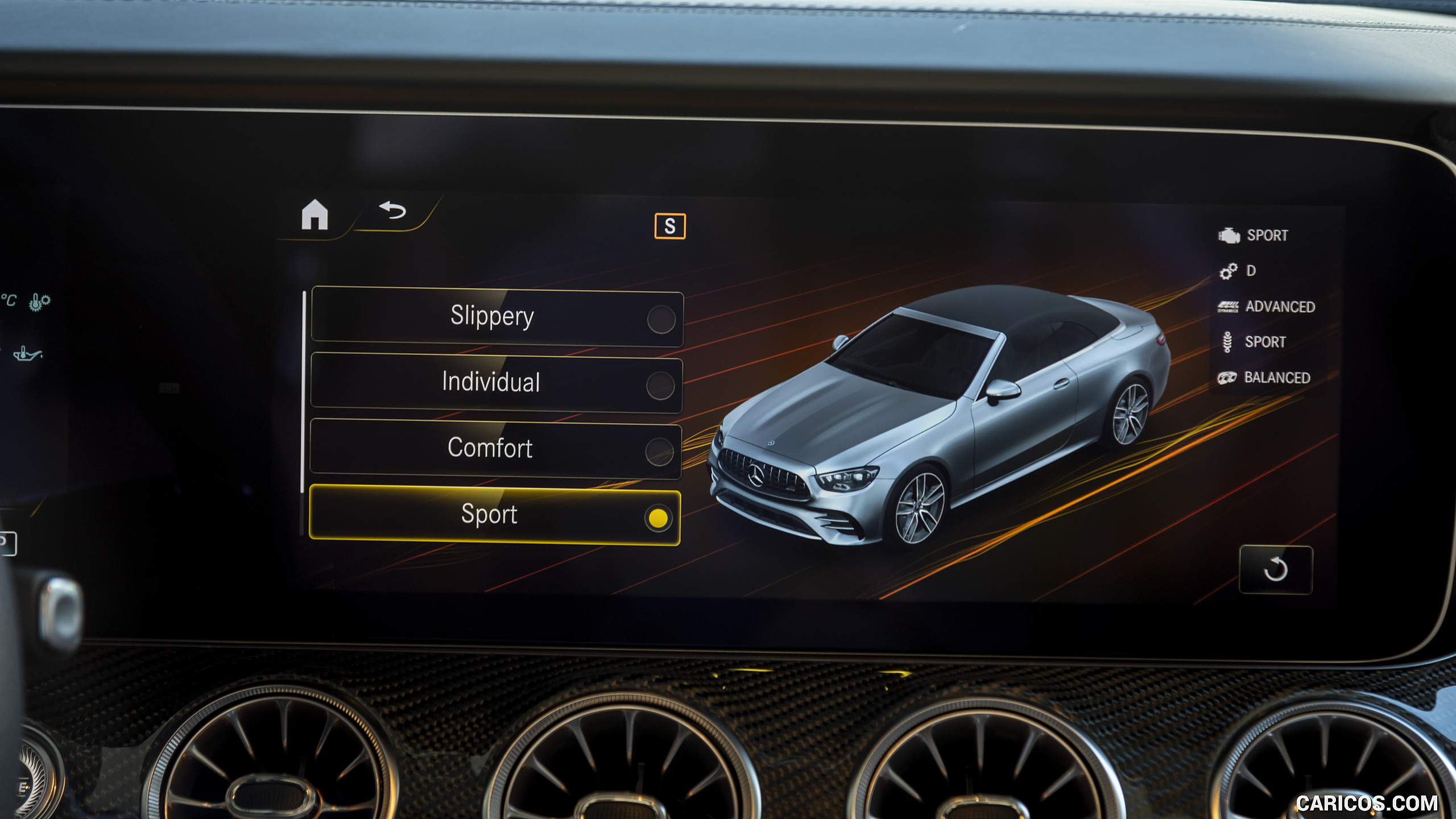 2021 Mercedes-AMG E 53 4MATIC+ Cabriolet - Central Console, #86 of 166