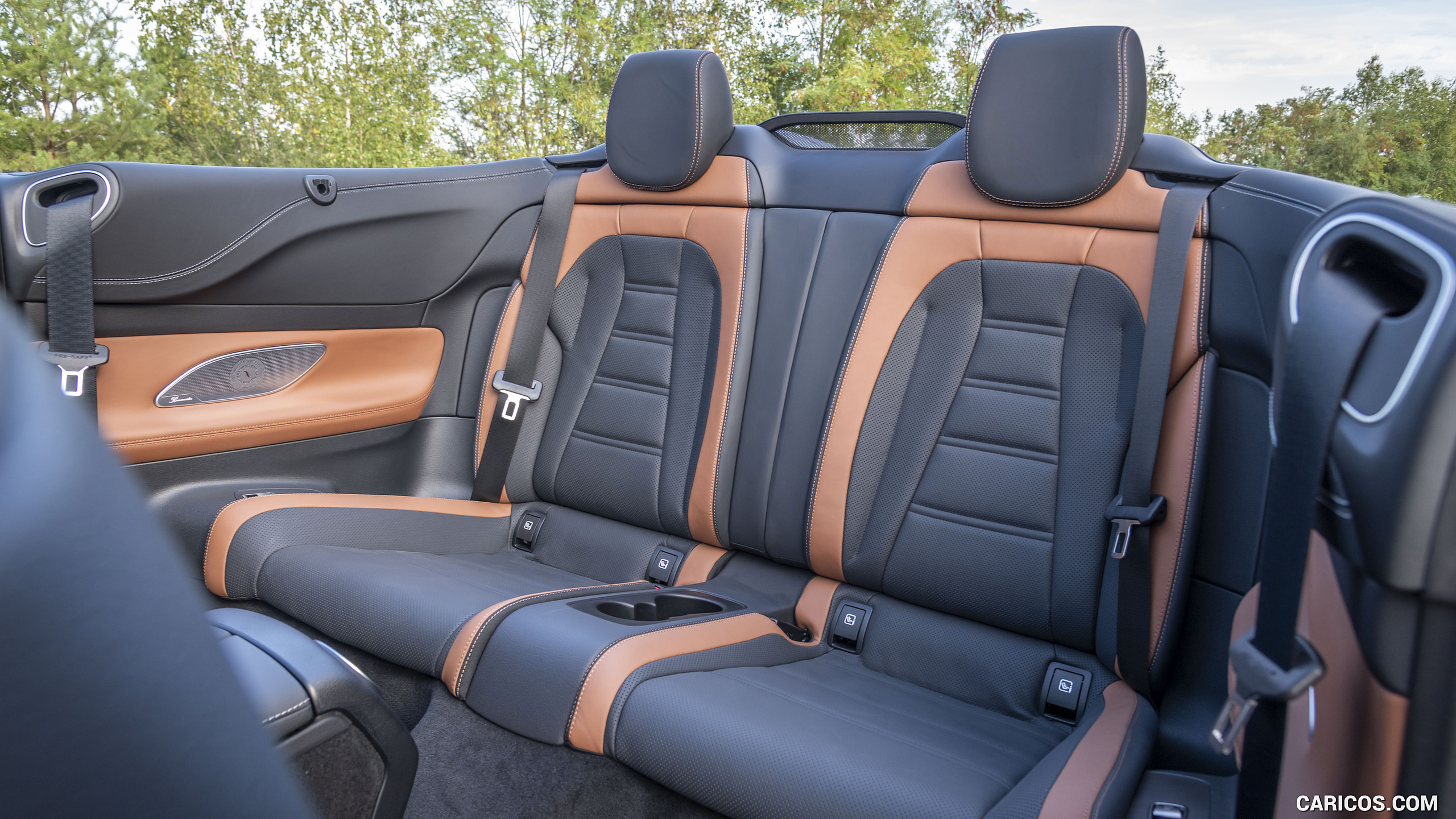 2021 Mercedes-AMG E 53 4MATIC+ Cabriolet - Interior, Rear Seats, #96 of 166
