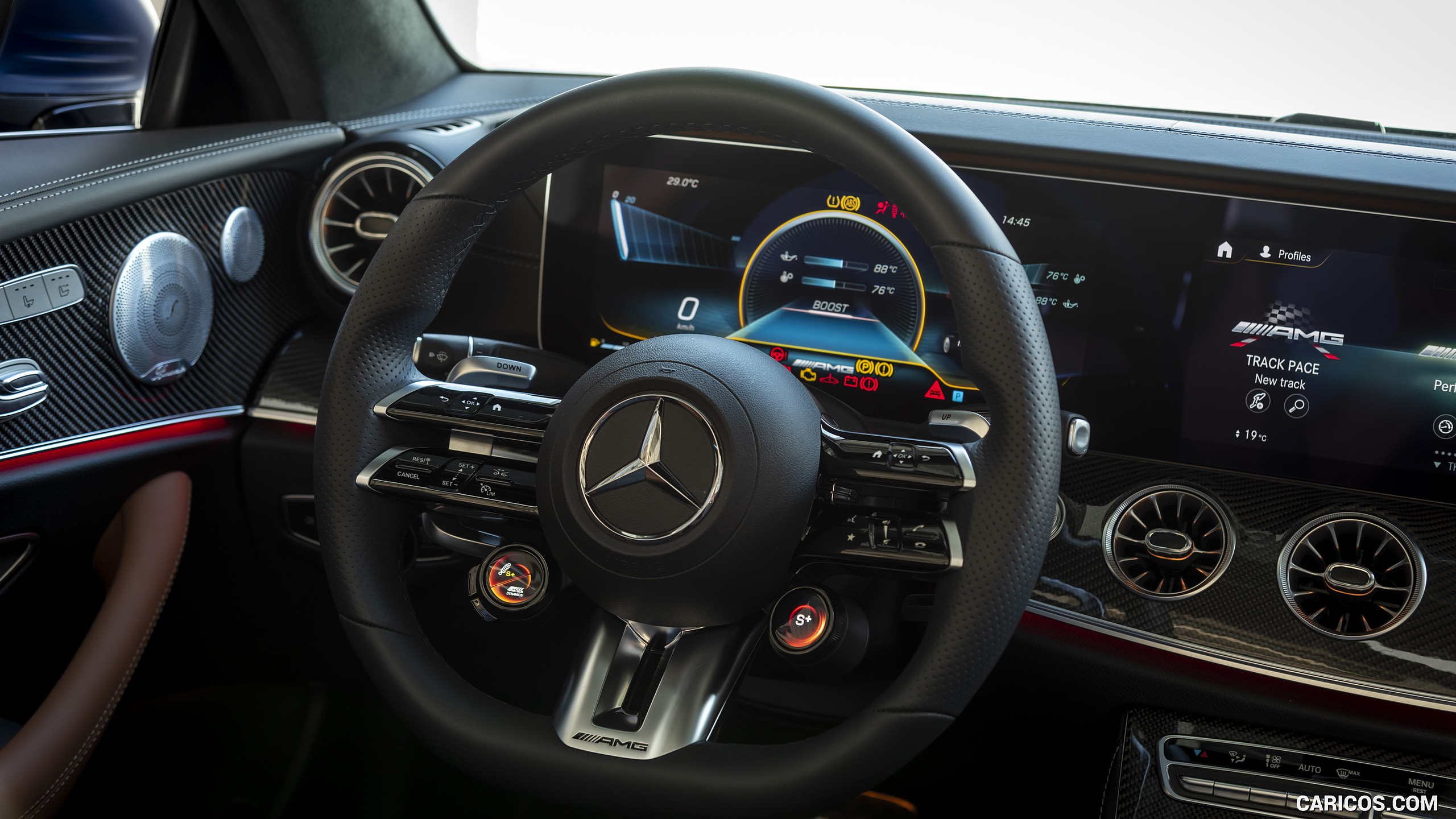 2021 Mercedes-AMG E 53 4MATIC+ Cabriolet - Interior, Steering Wheel, #74 of 166