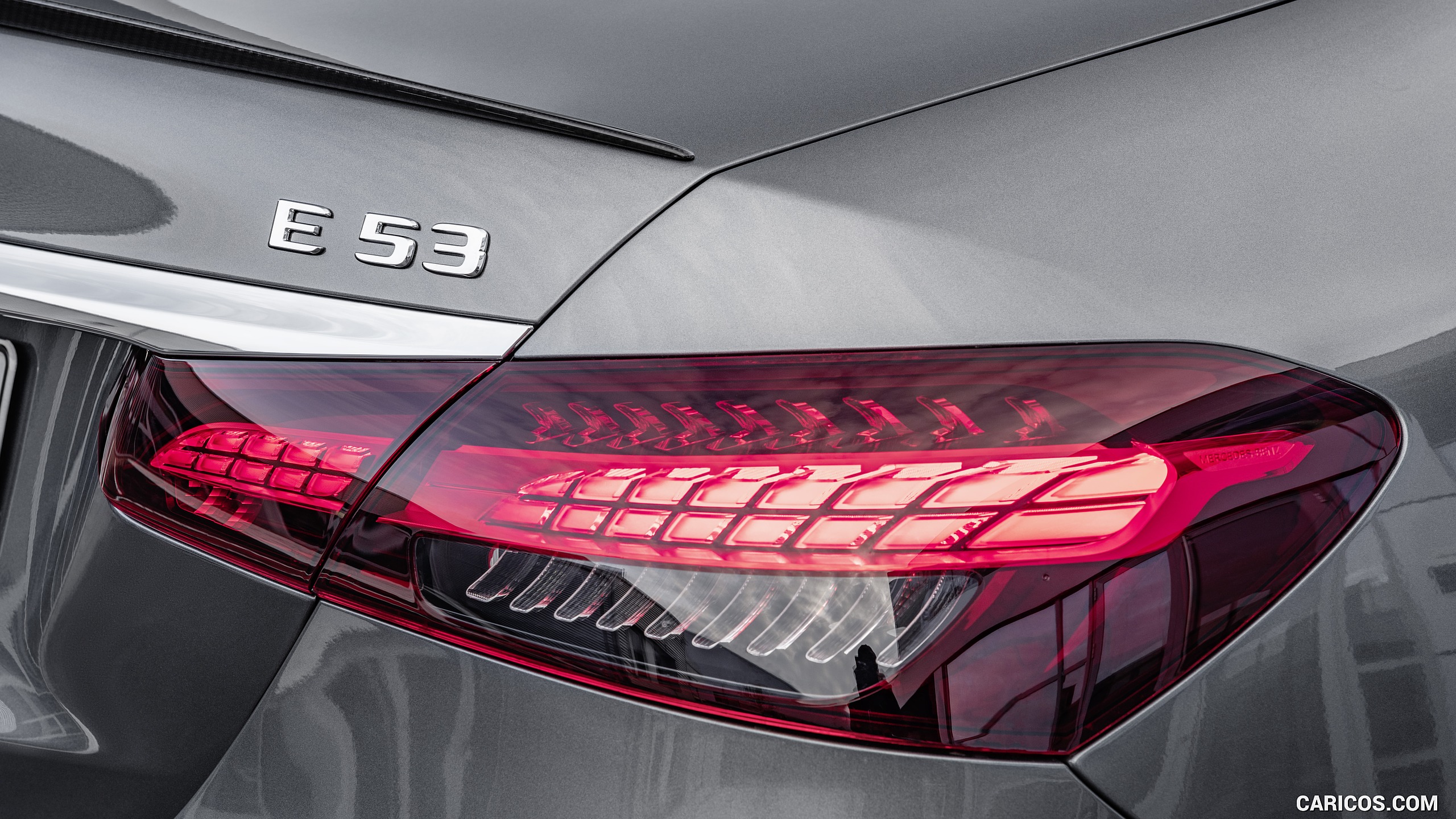 2021 Mercedes-AMG E 53 4MATIC+ Night Package (Color: Selenite Grey Metallic) - Tail Light, #16 of 21