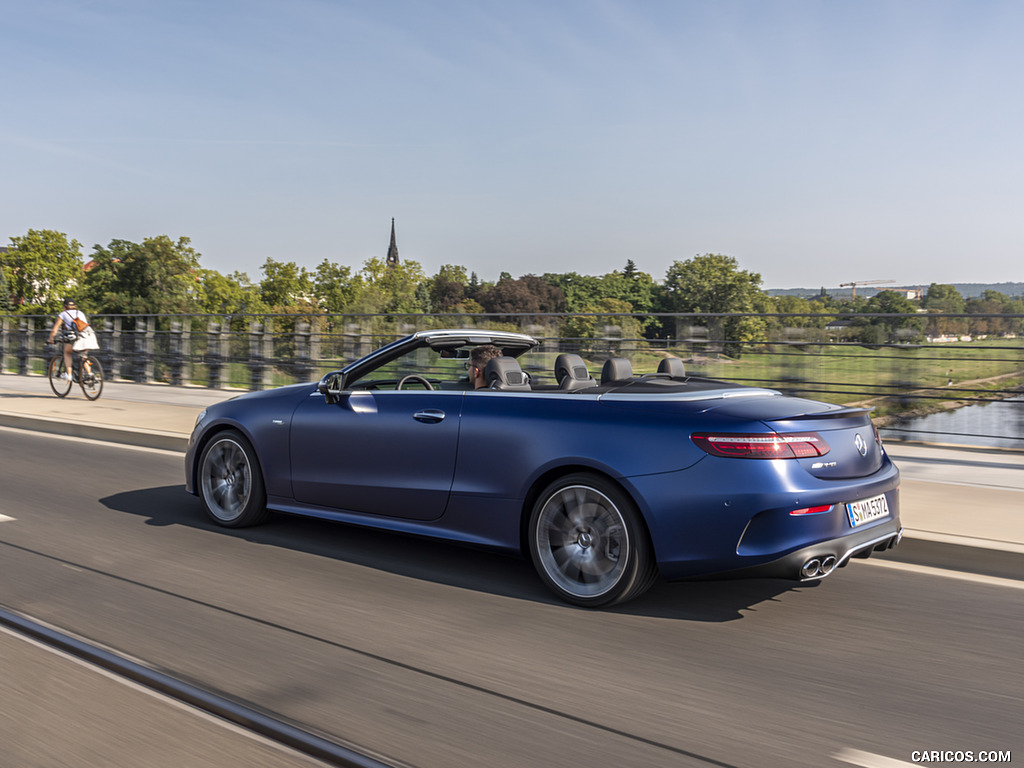 2021 Mercedes-AMG E 53 4MATIC+ Cabriolet (Color: Magno Brilliant Blue) - Side