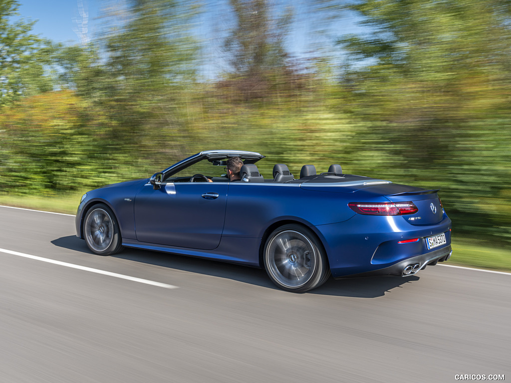 2021 Mercedes-AMG E 53 4MATIC+ Cabriolet (Color: Magno Brilliant Blue) - Side