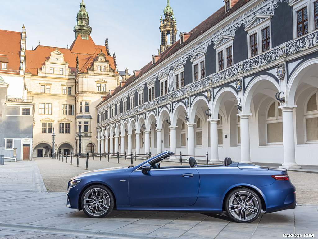 2021 Mercedes-AMG E 53 4MATIC+ Cabriolet (Color: Magno Brilliant Blue) - Side