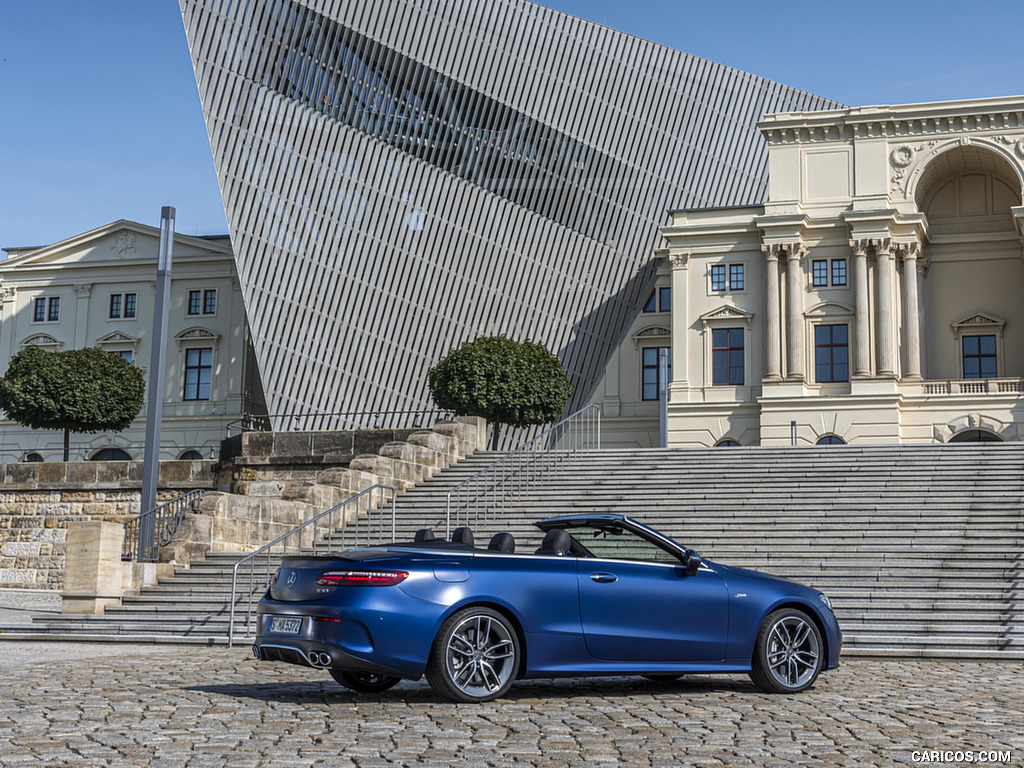 2021 Mercedes-AMG E 53 4MATIC+ Cabriolet (Color: Magno Brilliant Blue) - Side