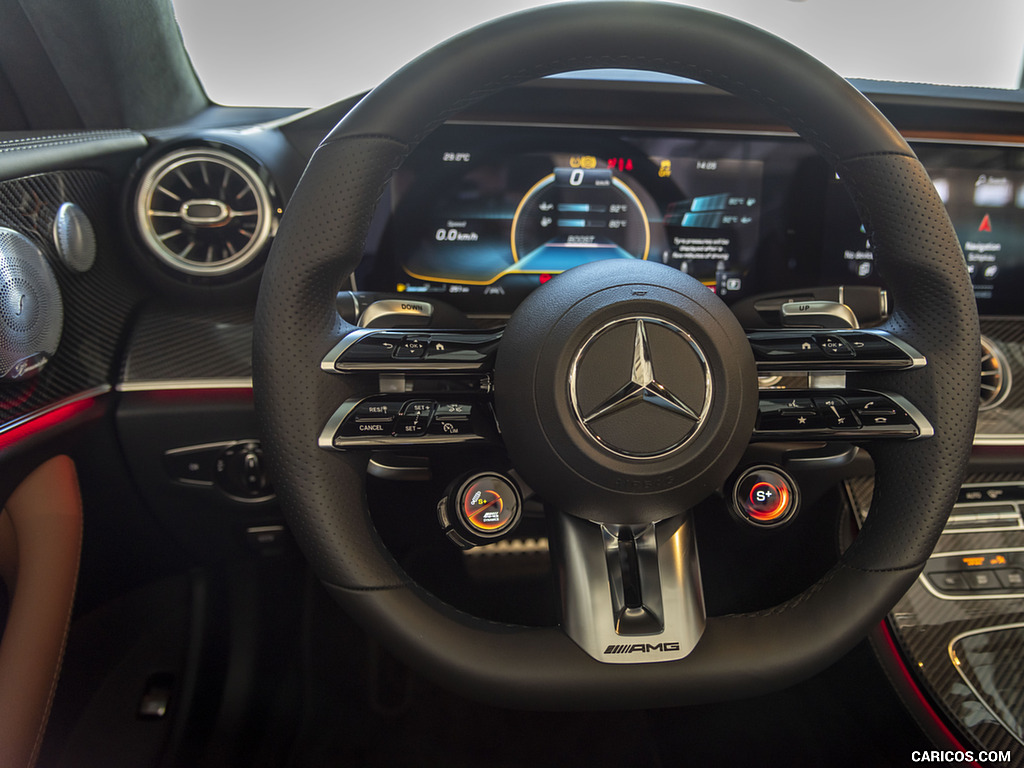 2021 Mercedes-AMG E 53 4MATIC+ Cabriolet - Interior, Steering Wheel