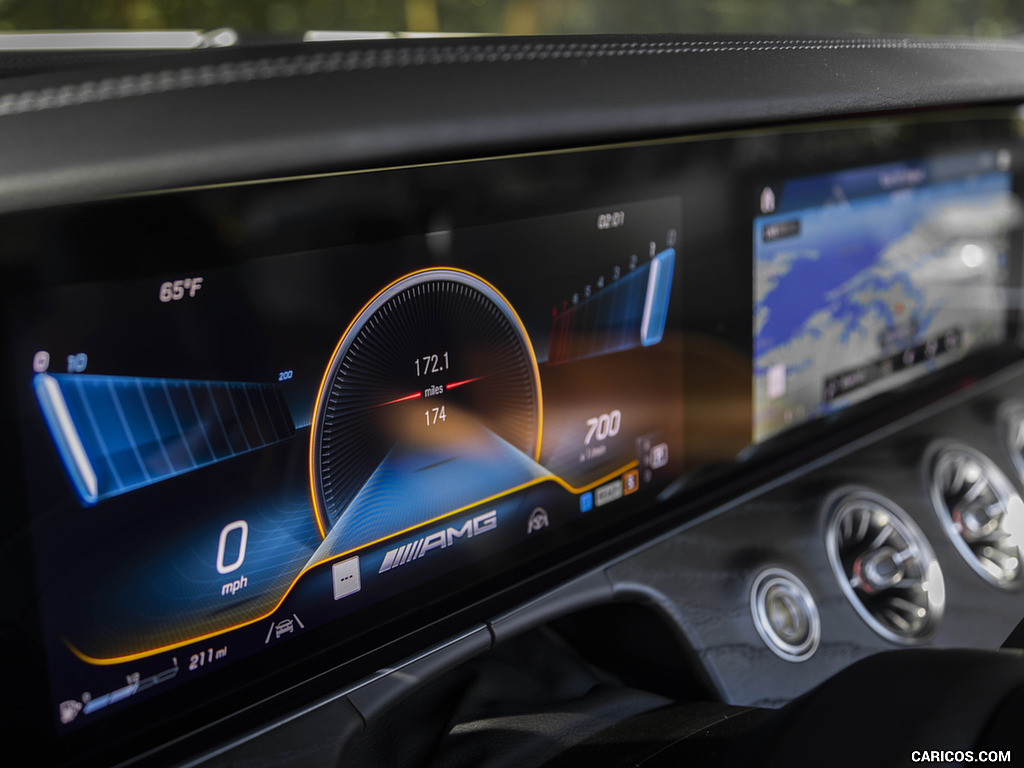 2021 Mercedes-AMG E 53 Cabriolet (US-Spec) - Digital Instrument Cluster