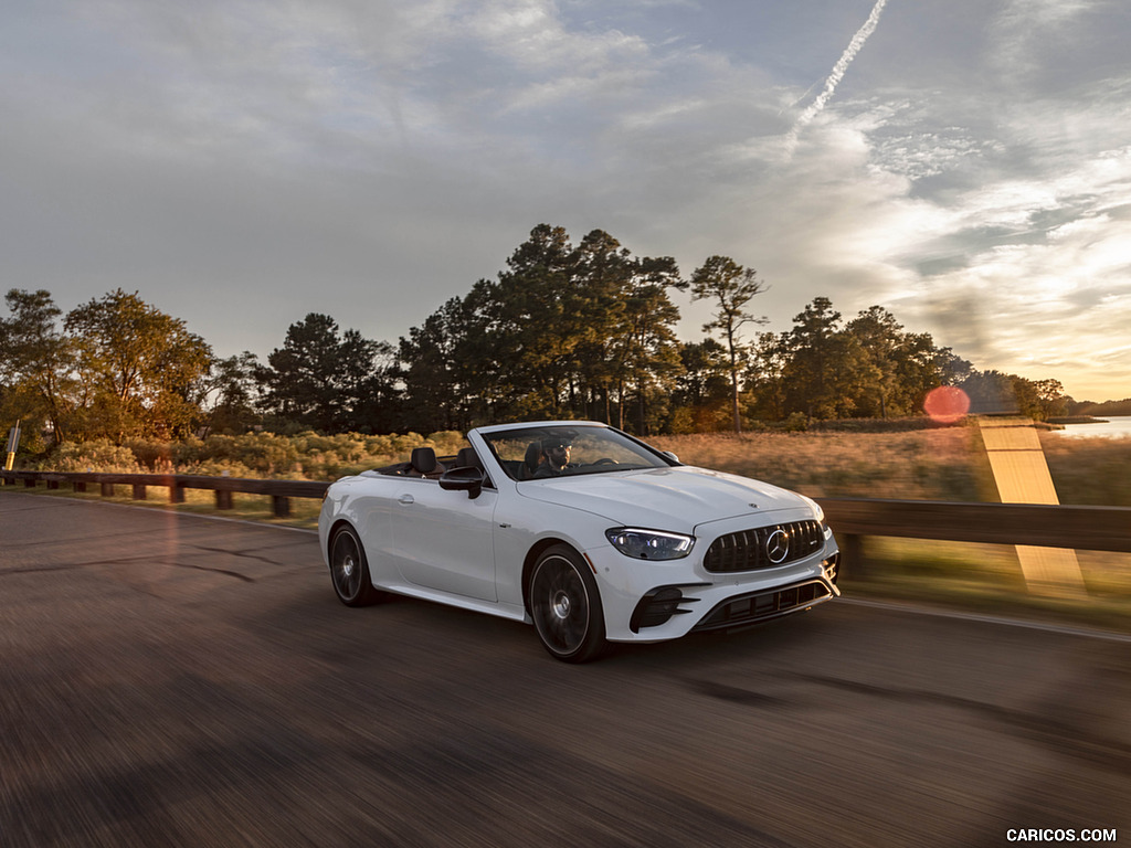 2021 Mercedes-AMG E 53 Cabriolet (US-Spec) - Front Three-Quarter