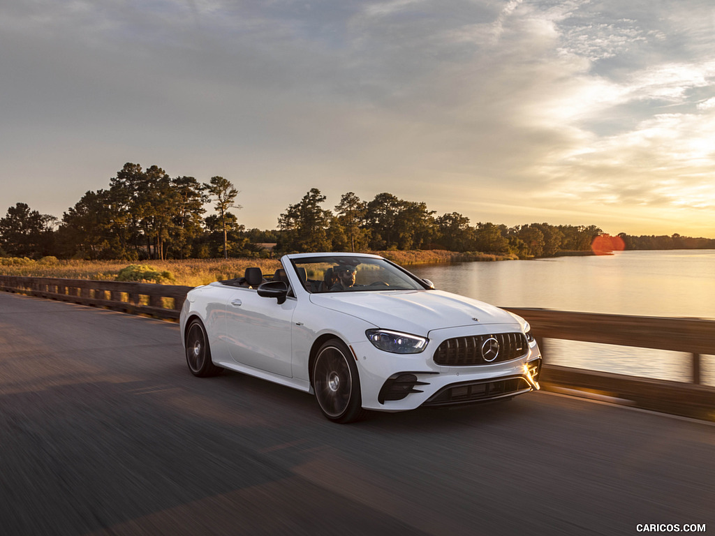 2021 Mercedes-AMG E 53 Cabriolet (US-Spec) - Front Three-Quarter