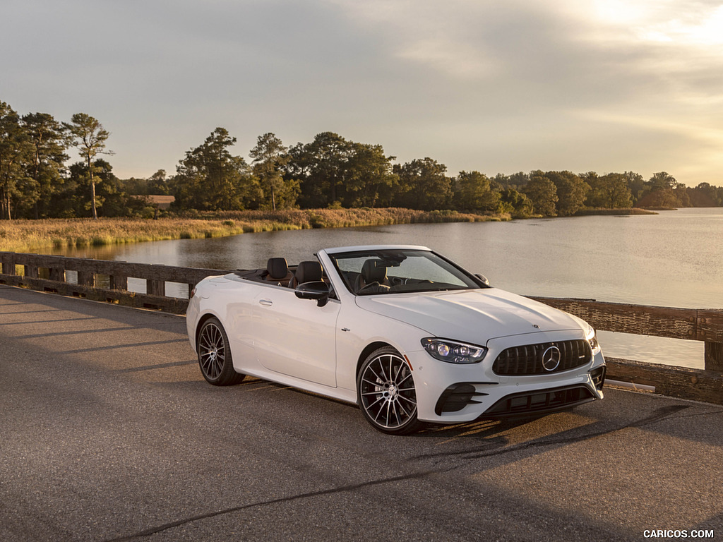 2021 Mercedes-AMG E 53 Cabriolet (US-Spec) - Front Three-Quarter