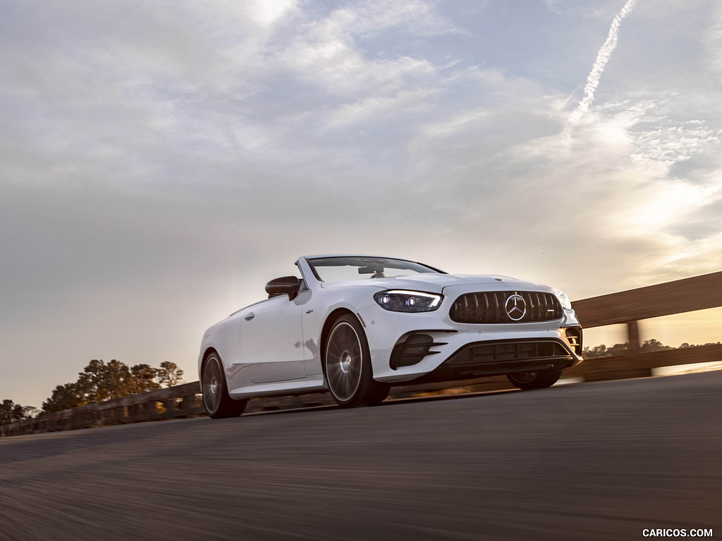 2021 Mercedes-AMG E 53 Cabriolet (US-Spec) - Front Three-Quarter