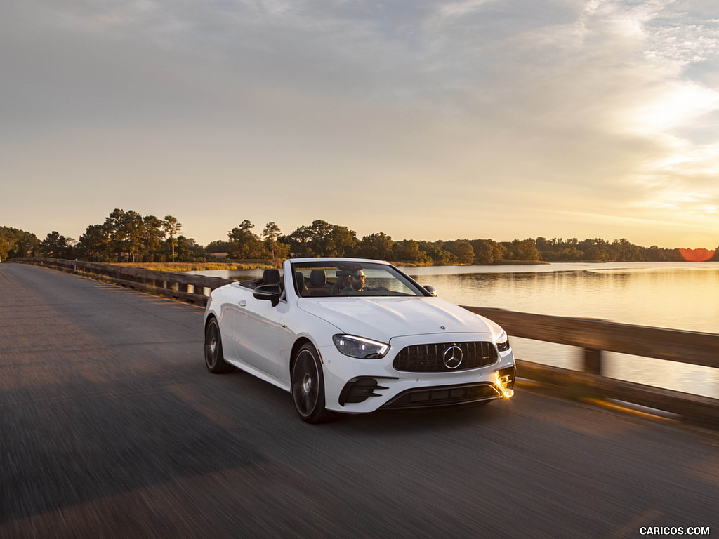 2021 Mercedes-AMG E 53 Cabriolet (US-Spec) - Front Three-Quarter