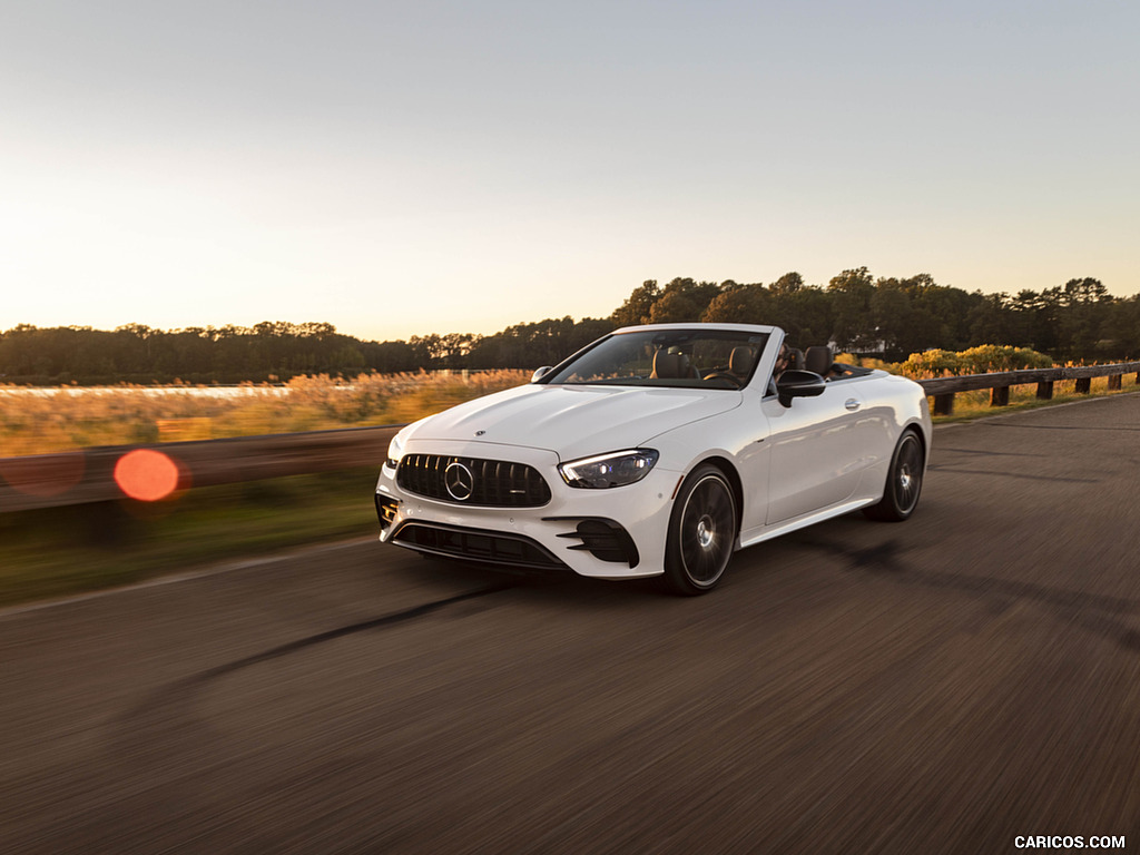 2021 Mercedes-AMG E 53 Cabriolet (US-Spec) - Front Three-Quarter