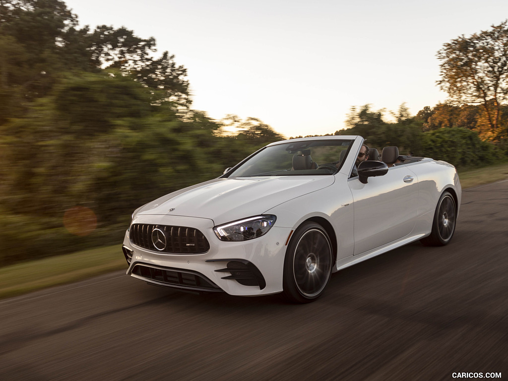 2021 Mercedes-AMG E 53 Cabriolet (US-Spec) - Front Three-Quarter