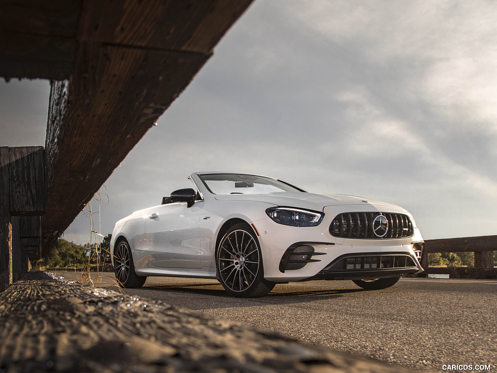 2021 Mercedes-AMG E 53 Cabriolet (US-Spec) - Front Three-Quarter